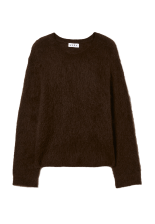 Wera Lurvig jumper MARAIS Stickat Brun L