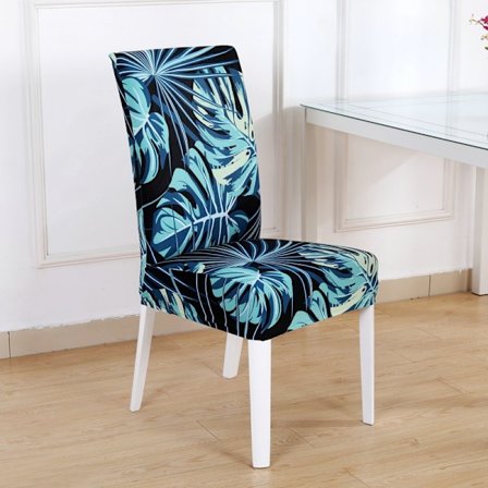 Stolebetræk 6 stk. Moderne høj ryg Vaskbar Aftagelig Stretch