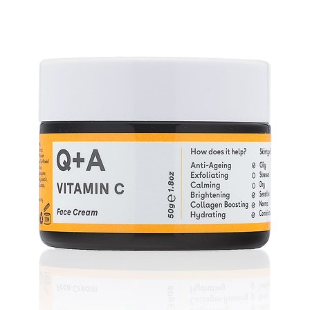 Q+A Q+A Vitamin C Face Cream 50 g, Skincare, Ansigtspleje, Natcreme