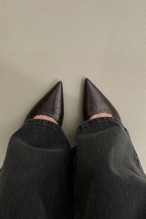 NA-KD Slingback Pumps - Højhælede sko - Brun - EU 37