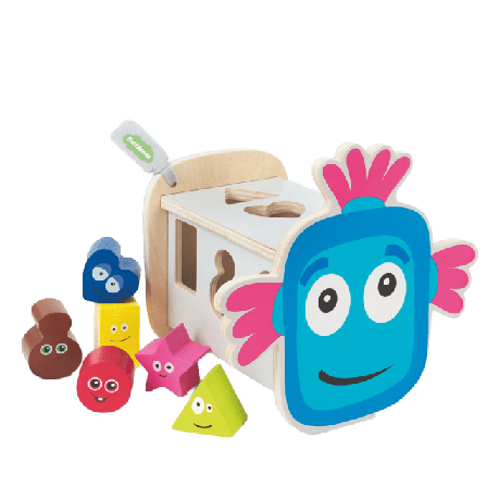 BABBLARNA Plocklåda i trä Babyleksaker ONESIZE