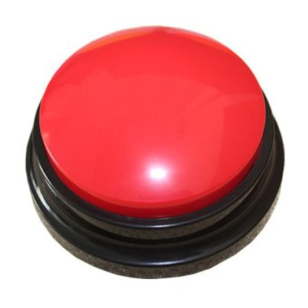 1 STK Optagelig taleknap Interaktivt legetøjsfonograf til børn