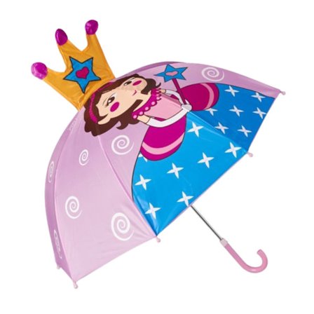 Paraply för barn med 3D-motiv
