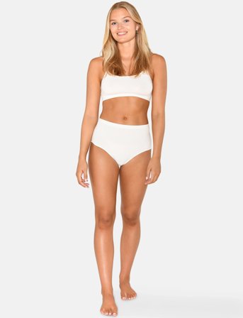 CCDK Copenhagen Bamboo Seamless Maxi Brief - Cream - XL/XXL