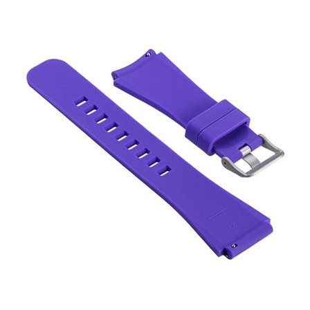 Fossil Q Marshal Gen 2 klockarmband silikon smartklocka bekväm - Lila