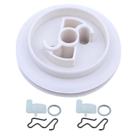 Yhteensopiva STIHL 024 026 ms240 ms260 vetojousen käynnistimen pidätin aluslevysarjan Hg{EE} kanssa