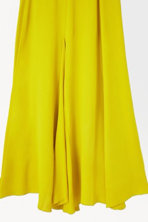 COS Femme La Robe T-Shirt Fluide in Jaune