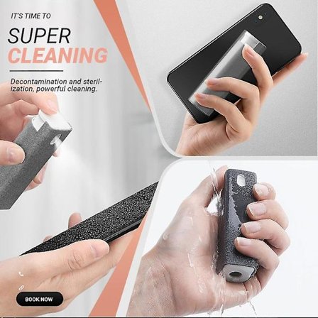 1 Fingeravtryckssäker Skärmrengörare Lättanvänd Återanvändbar Tar Bort Fläckar Skärmrengörare Kompatibel med Mobil