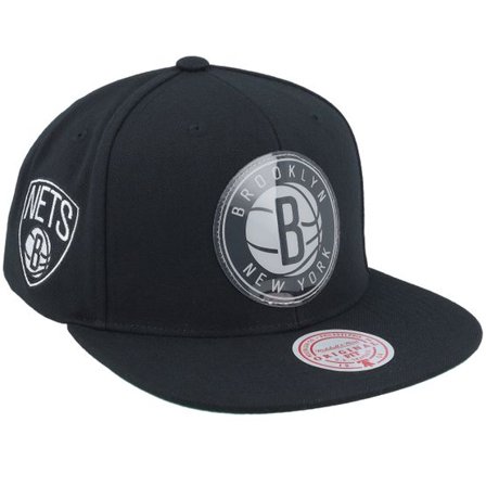 Mitchell & Ness - NBA Svart snapback Keps - Brooklyn Nets Now You See Me Black Snapback @ Hatstore