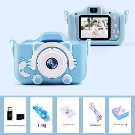 Barnekamera kan ta bilder og videoer Barnebursdagsgaver Liten SLR-kamera Tegneserieleker