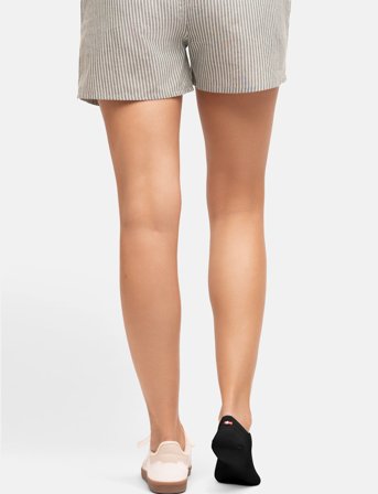 Danish Endurance No-Show Bamboo Socks 6-Pack - Black - 35-38