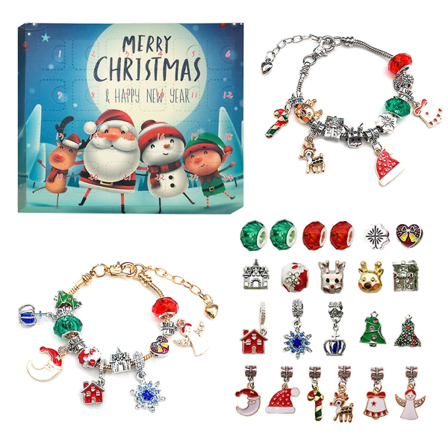 Juladventskalender 2022 För Smyckesarmbandstillverkning