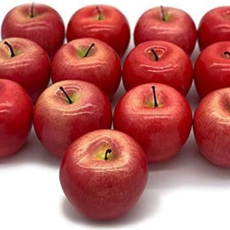 Dekorative kunstige frukter og grønnsaker Kunstige frukter og grønnsaker KLB