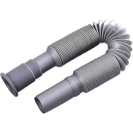 Universaali pesualtaanen viemäriputki, 1-1/4 tuuman asennusläpimitta, joustava ja laajennettava muovi