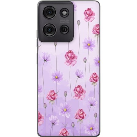 Yhteensopiva Puhelinkuori Motorola Moto G75 Petal Reverie Lilac Mist