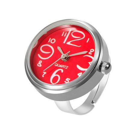 Digital Par Klokke Ring Ring Klokke RØD