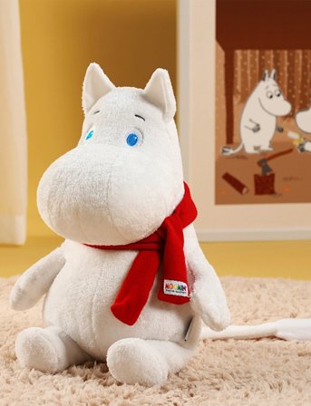 Plush Toy Moomintroll L Patterned Dsignhouse Moomin