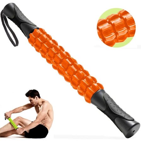 Massage Roller Muskelrullepind, Kropsmassage Værktøjer, Orange