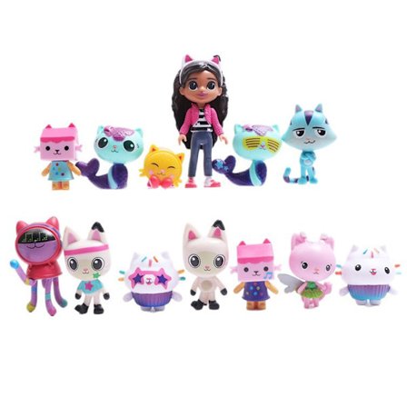 Gabby's Dockhus, Deluxe Figurset med 13 Leksaksfigurer och Överraskningstillbehör, Leksaker för Åldern 3+