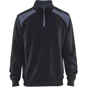 Tröja med Half-Zip Blåkläder 3353