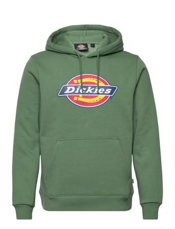 Icon Logo Hoodie Hoodie Trøje Grøn Dickies