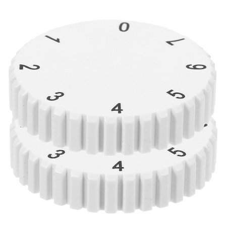 2 stk. Fryseknapp Multifunksjonell Temperaturkontroll Bryterknapp Kjøleskap Kontrollknapp