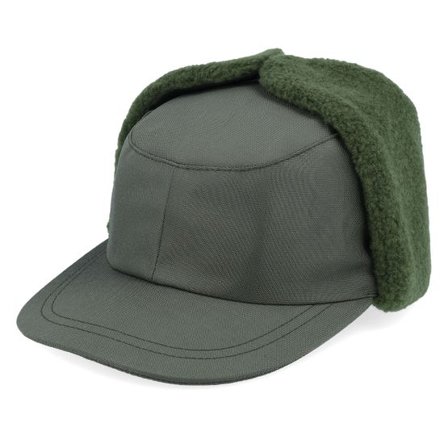 CTH Ericson - Grön earflap Keps - Loffe Vintermössa Green Ear Flap @ Hatstore