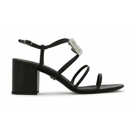 Dolce & Gabbana, High Heel Sandals Czarny, Kobieta, Rozmiar: 36 EU
