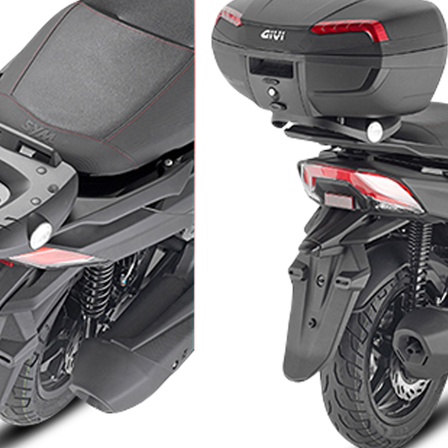 Topboksholder Givi Scooter SR Monolock - SYM Joyride 300 2022-2025