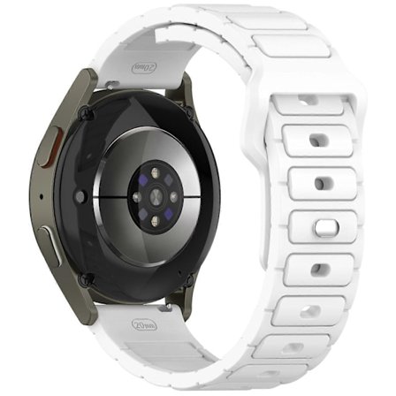 Huawei Watch GT 5 GT 4 46mm GT 2 Pro GT 2e -kellolle sopiva silikoniranneke - (Valkoinen, 20mm)