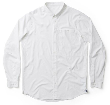 Houdini M's Longsleeve Shirt Powderday White