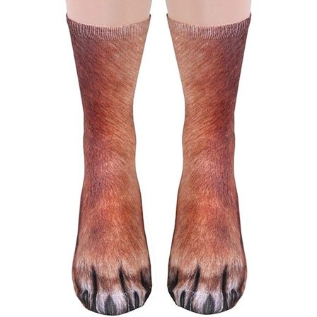 Animal Paws Socks, roliga 3D Animal Socks