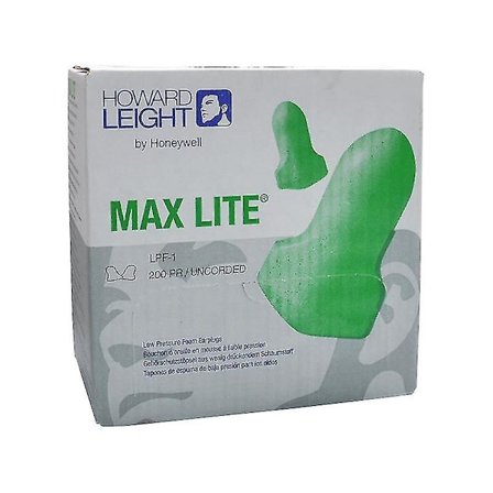 100 stk. Honeywell Bagu Lpf-1 Lydtætte Ørepropper Værksted Støjreduktion Anti-Støj Ørepropper Lea