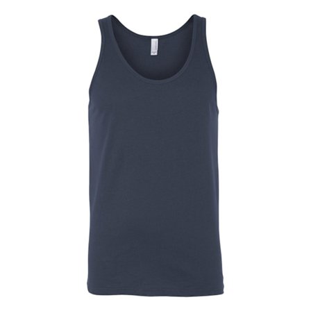 Bella + Canvas Unisex Adult Jersey Tank Top XS Marinblå