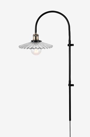 Globen Lighting - Vägglampa Cobbler 75 - Transparent - Vägglampor - Från Homeroom