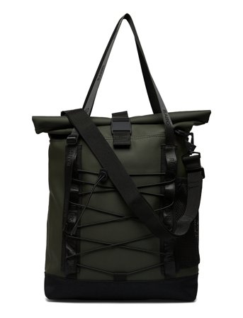 Trail Rolltop Tote Bag W3 Green Rains