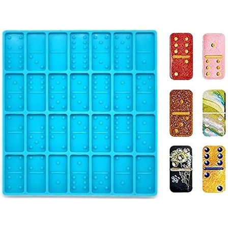 Domino Resin Form Silikonform Resin Epoxy Form Form Resin Epoxy Form Silikon Schmuck Resin Formen