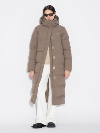 Holzweiler Glittertind Down Jacket - Taupe - Women's - S