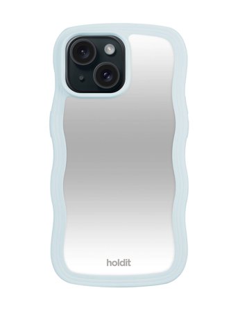 Holdit | Wavy Case Iphone Mineral Blue/Mirror | IPHONE 15-14/13