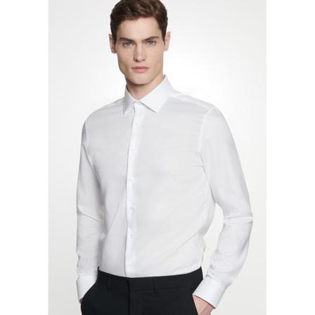 Seidensticker Business Shirt Slim , Wit , Heren , Maat: XS