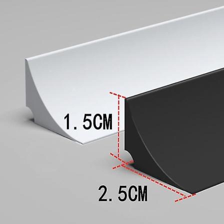 3M Silikone Vandstopper Strimmel Bøjelig Køkkenbord Fastholdelse Badeværelse Brusebad Dæmning Oversvømmelsesbarriere Tør og Våd Separation black 160cm