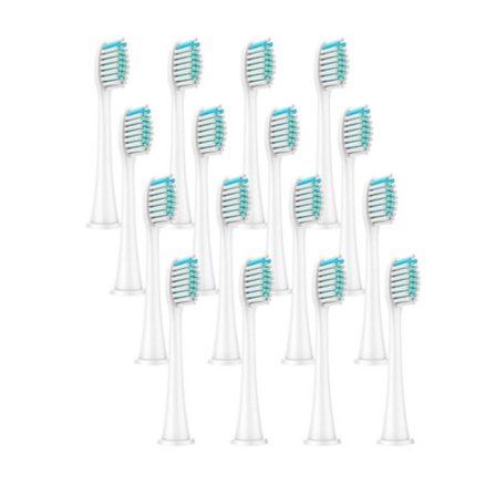 16-pack Ersättningshuvuden för Philips Sonicare Serie 3, 6, 9 Vit