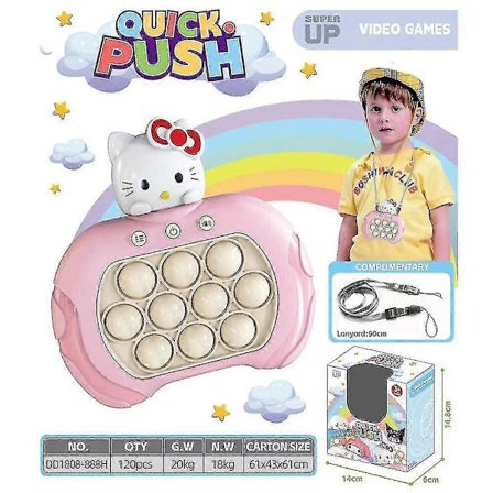 Elektrisk Klämleksak 120 S Ny Kuromi Pop-ys Al Hjärnleksak_tfrf