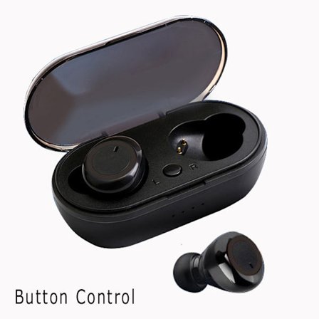TWS Y50 Bluetooth Earphone 5.0 Wireless Headset Vattentäta hörlurar True Bluetooth Wireless Headphone Stereo Sport Earphones