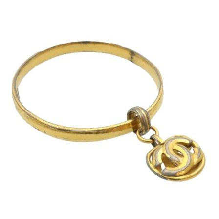 Chanel Vintage - Vintage Smycken - Gul - Dam - Storlek: One Size, Dam, Storlek: ONE SIZE