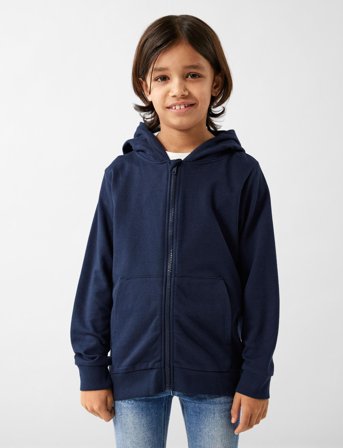 name it Nkmnesweat Card W Hood Unb Noos - Navy - 116