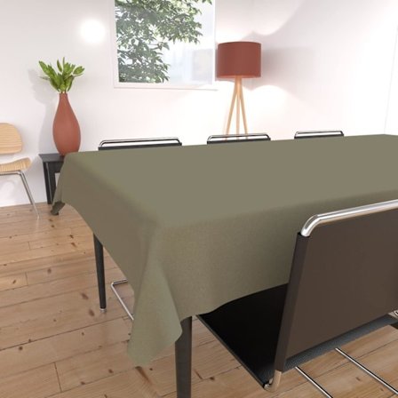 Dukar, Polyester, Taupe, 140 x 200 cm