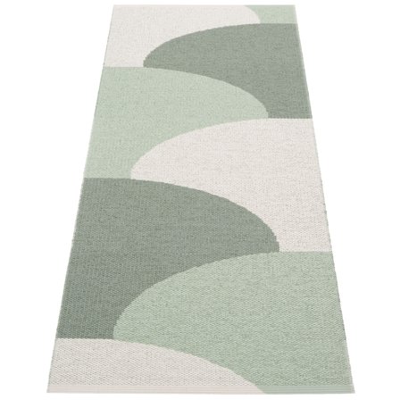 Pappelina Hill teppe 70 × 180 cm, army/mint/grey' - 'MintArmyGrå