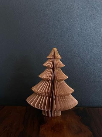 UND Papirdekor Gran Rosa 15cm