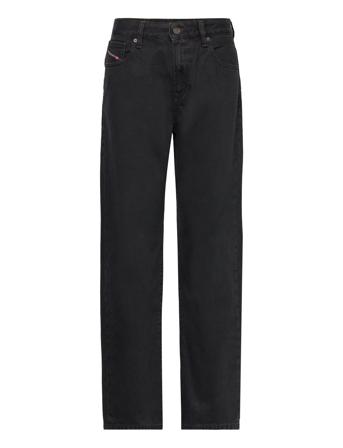 1999 D-Reggy L.34 Trousers Rette Jeans Svart Diesel Women*Betinget Tilbud